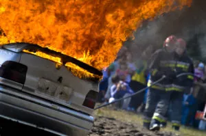 Trooper Saves Driver After Fiery Interstate 376 Crash